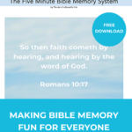 Five Minute Bible Memory System - Free Download