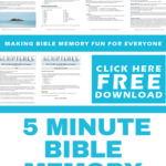 How to Memorize Bible Verses