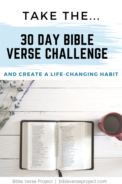 30 Day Bible Verse Challenge - Free Download! - Bible Memory by The ...